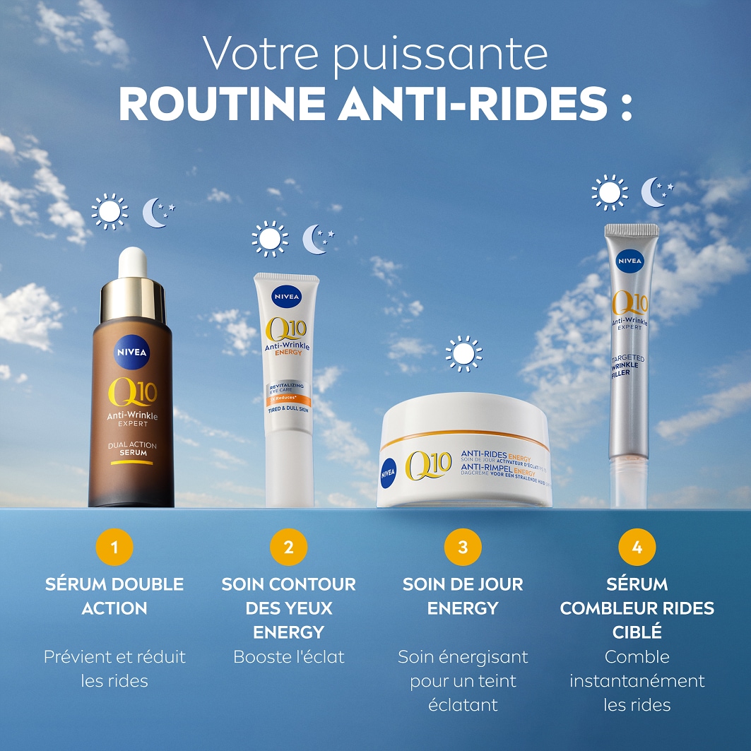 NIVEA Crème visage Jour Anti-rides Activateur d'éclat Vitamine C SPF 15