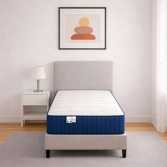 Colchón de espuma viscoelástica Relaxone de 120 x 190 cm, 16 cm de grosor, BALDIFLEX, soporte equilibrado.