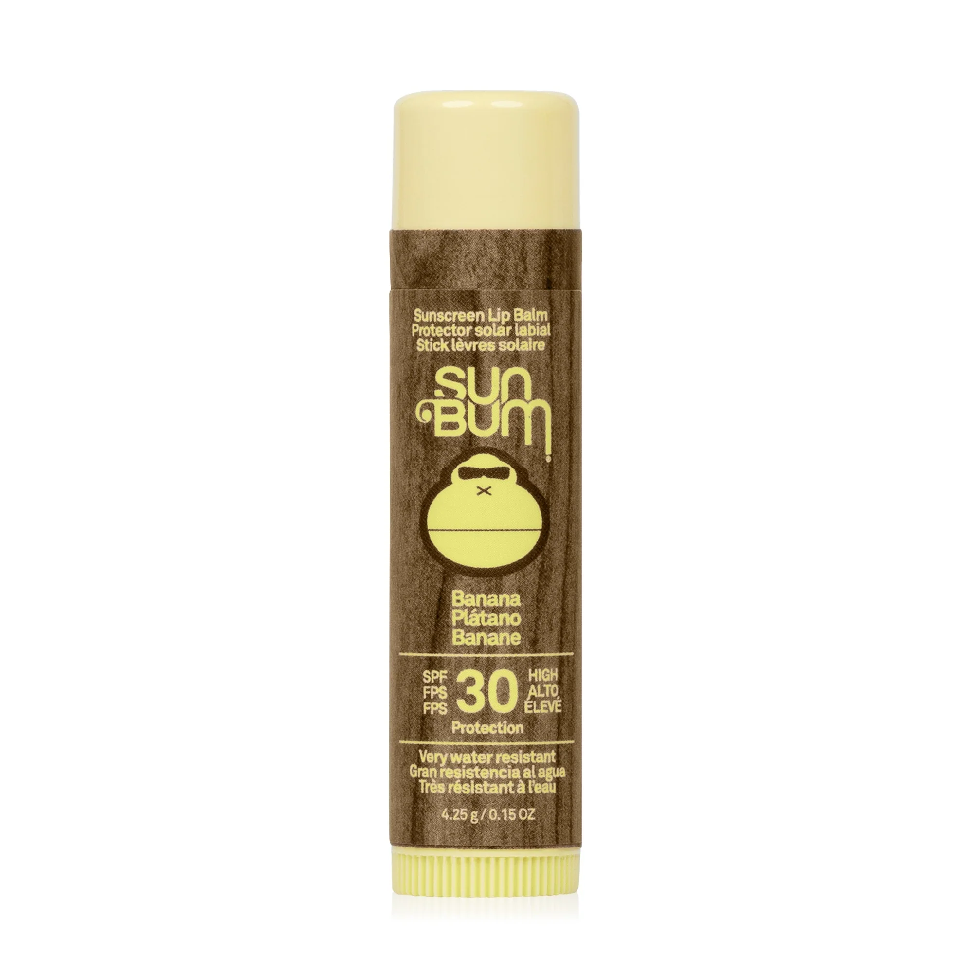 Sun Care SPF30 Sunscreen Lip Balm - Banana - Stick solare alta prot., Balsamo Labbra