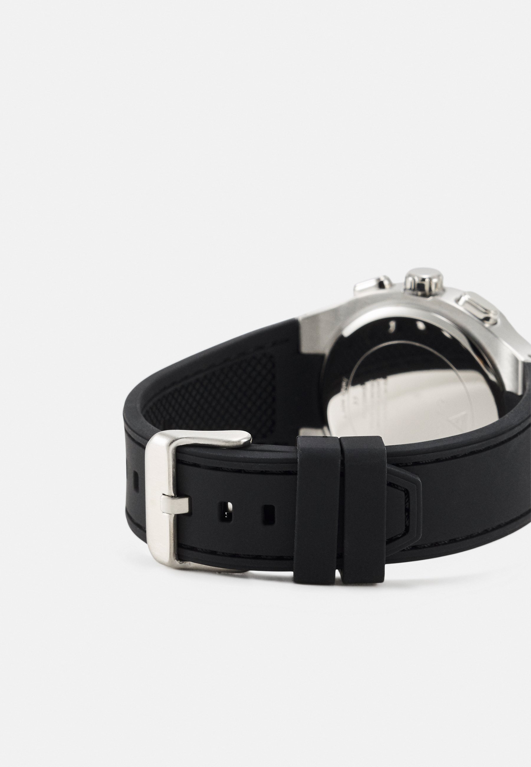 Guess HEADLINE – Chronographenuhr – silberfarbener/anthrazitfarbener Farbverlauf/schwarzer Farbverlauf