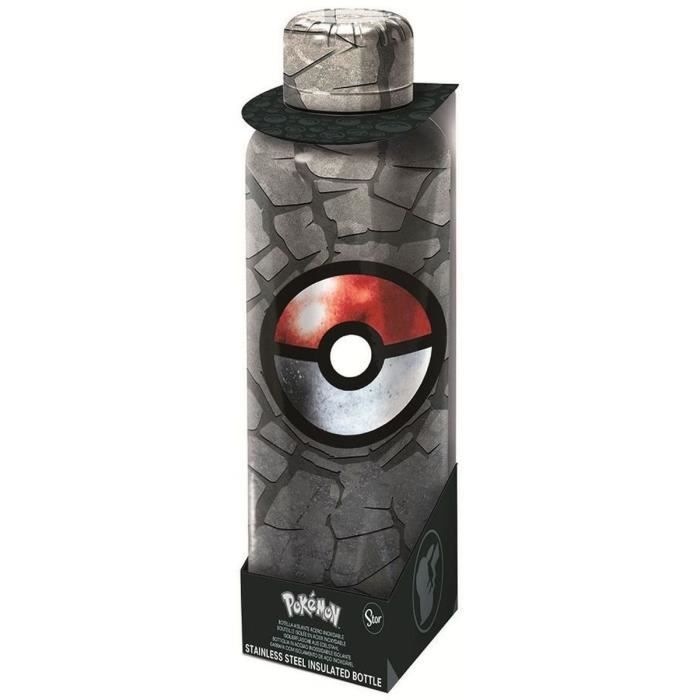 Flasche – STOR – Pokémon – Metall – Wiederverwendbar – 515 ml