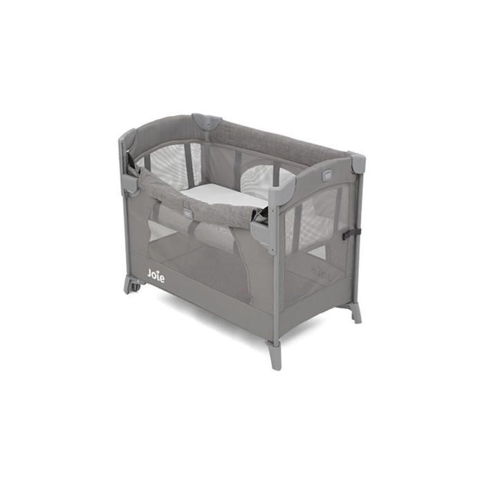 JOIE - Kubbie Sleep Foggy Grey Travel Cot