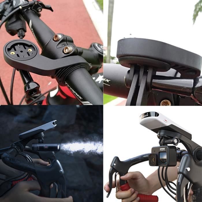 GPS Mount - Garmin - Compatible with Edge 1040/1030/1000/830/820/800/530/520 - Black - Unisex - Road Bike