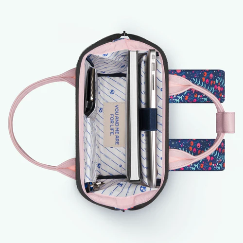 Cabaia Abenteurer Kleiner blauer Honfleur-Rucksack