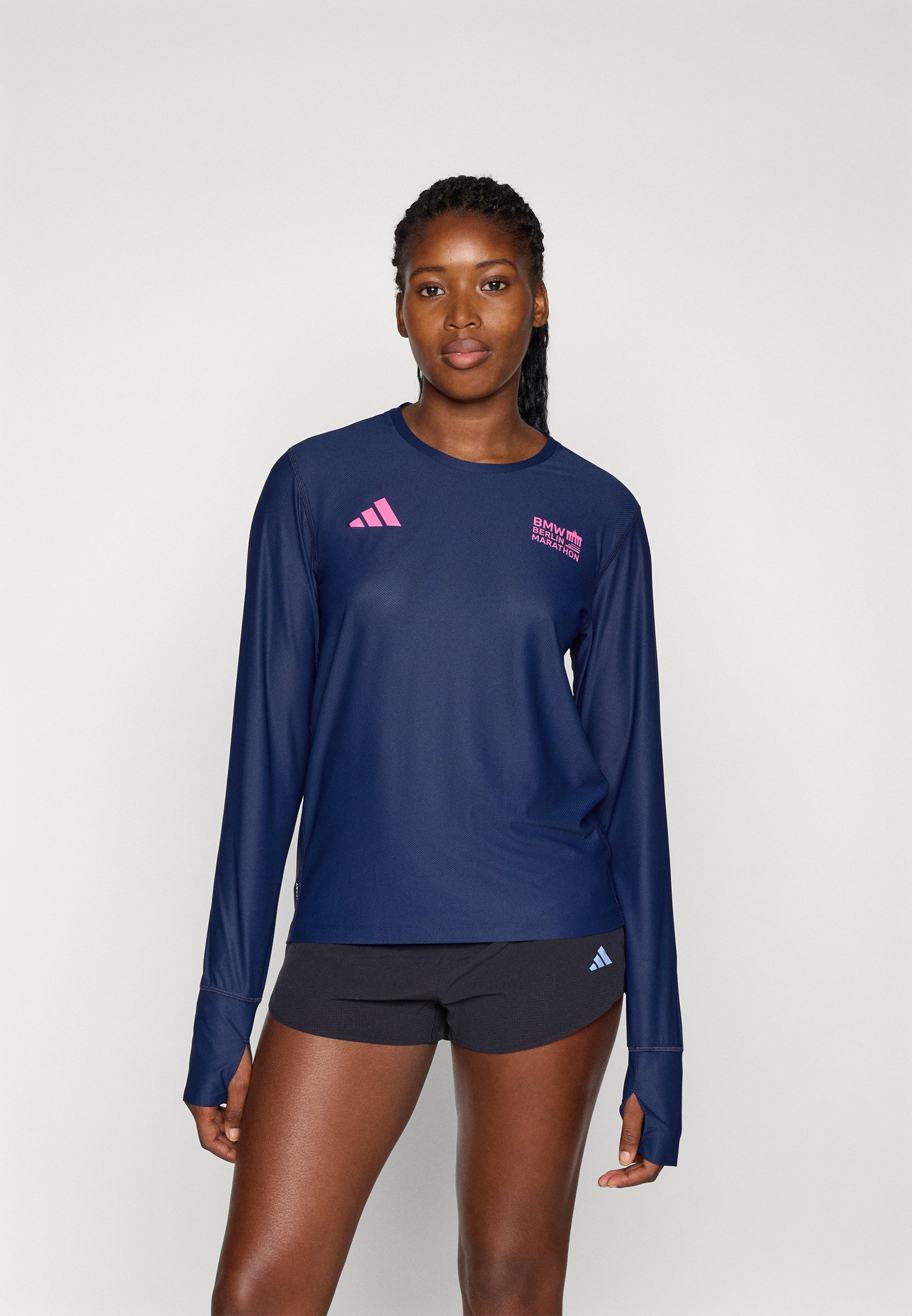 adidas Performance BER25 OTR LS - Top s dlouhým rukávem - collegiate navy