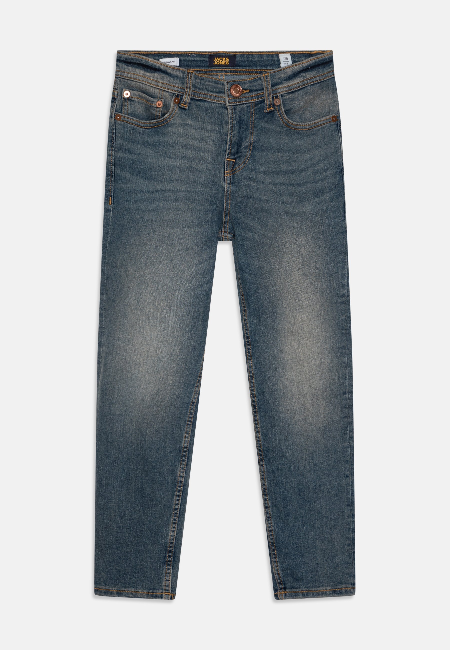 Jack & Jones Junior JJICLARK JJORIGINAL JNR - Rechte jeans - blauwe denim