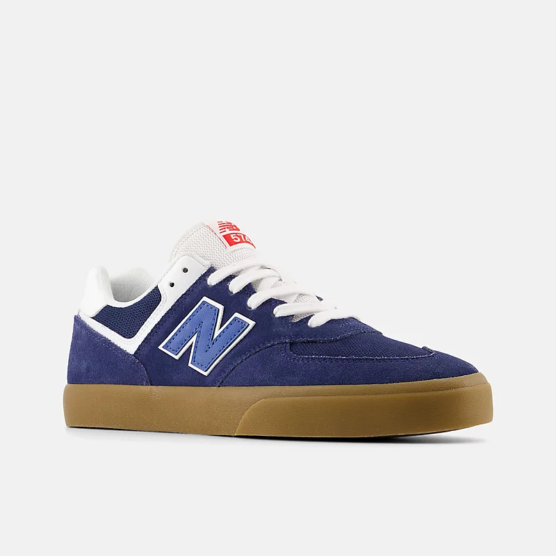 NB Numeric 574 Vulc Herrenschuh – NB Navy mit Weiß