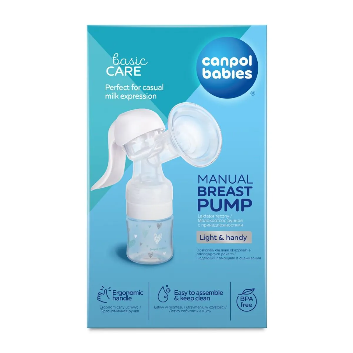 Canpol Basic Light Laktator ręczny