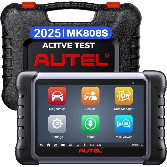 Valise Diagnostic Auto - AUTEL - MK808S - OBD2 - Multimarque - 4 Go de RAM
