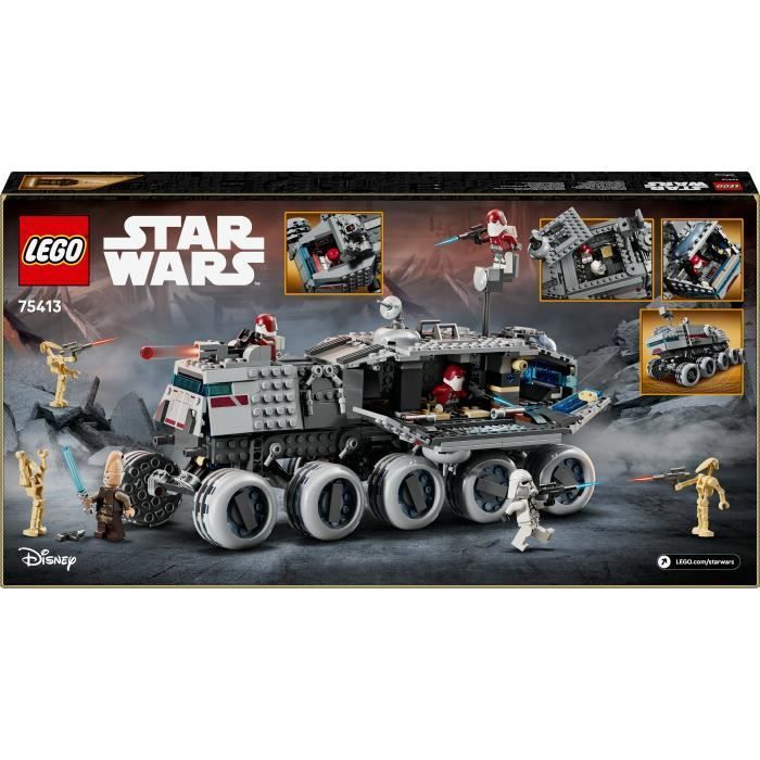 LEGO Star Wars 75413 The Clone Wars Republic Juggernaut - Toy for children aged 9 and up