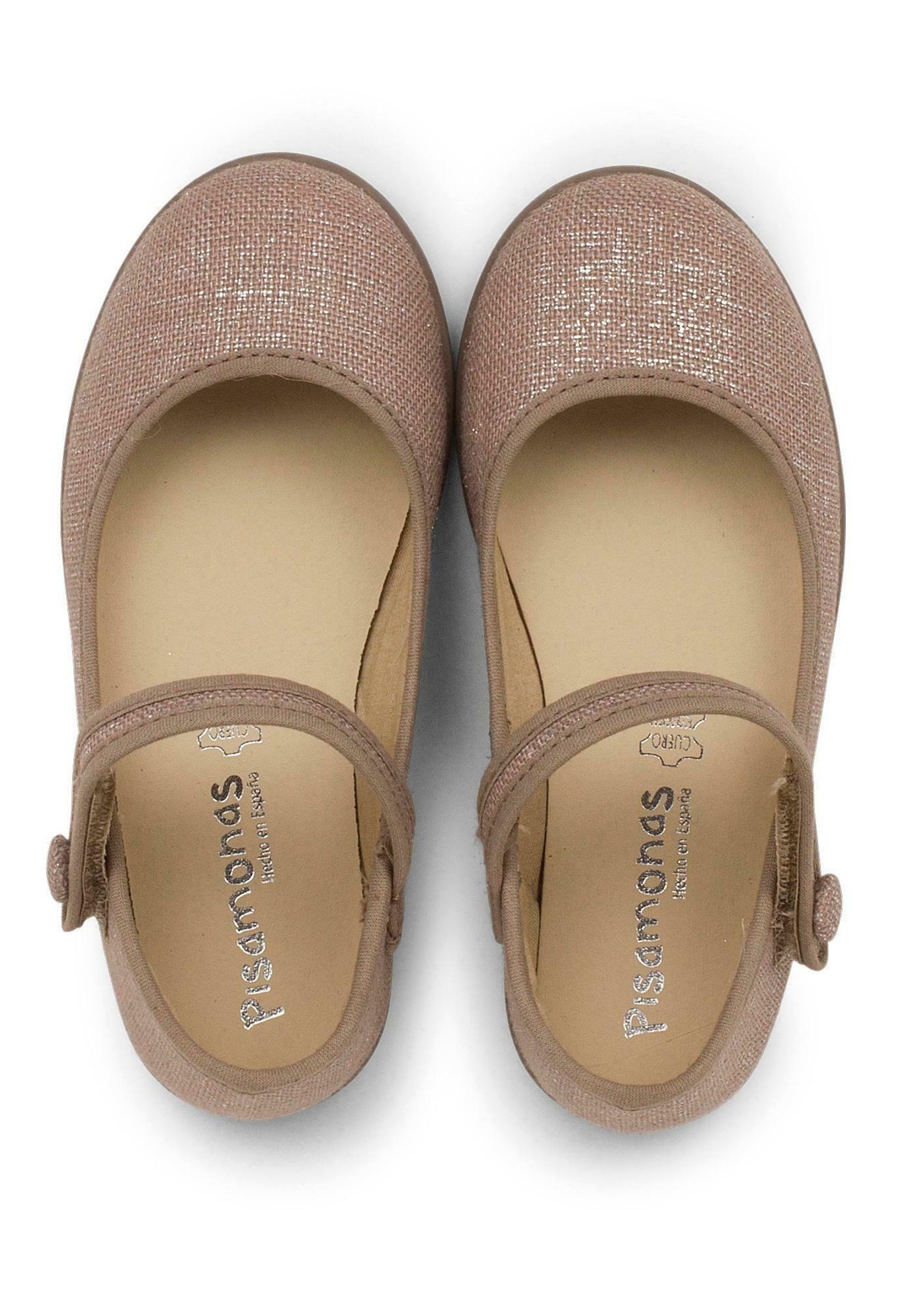 Pisamonas Klebe-Metallic-Mary-Janes – Babyschuhe – Make-up