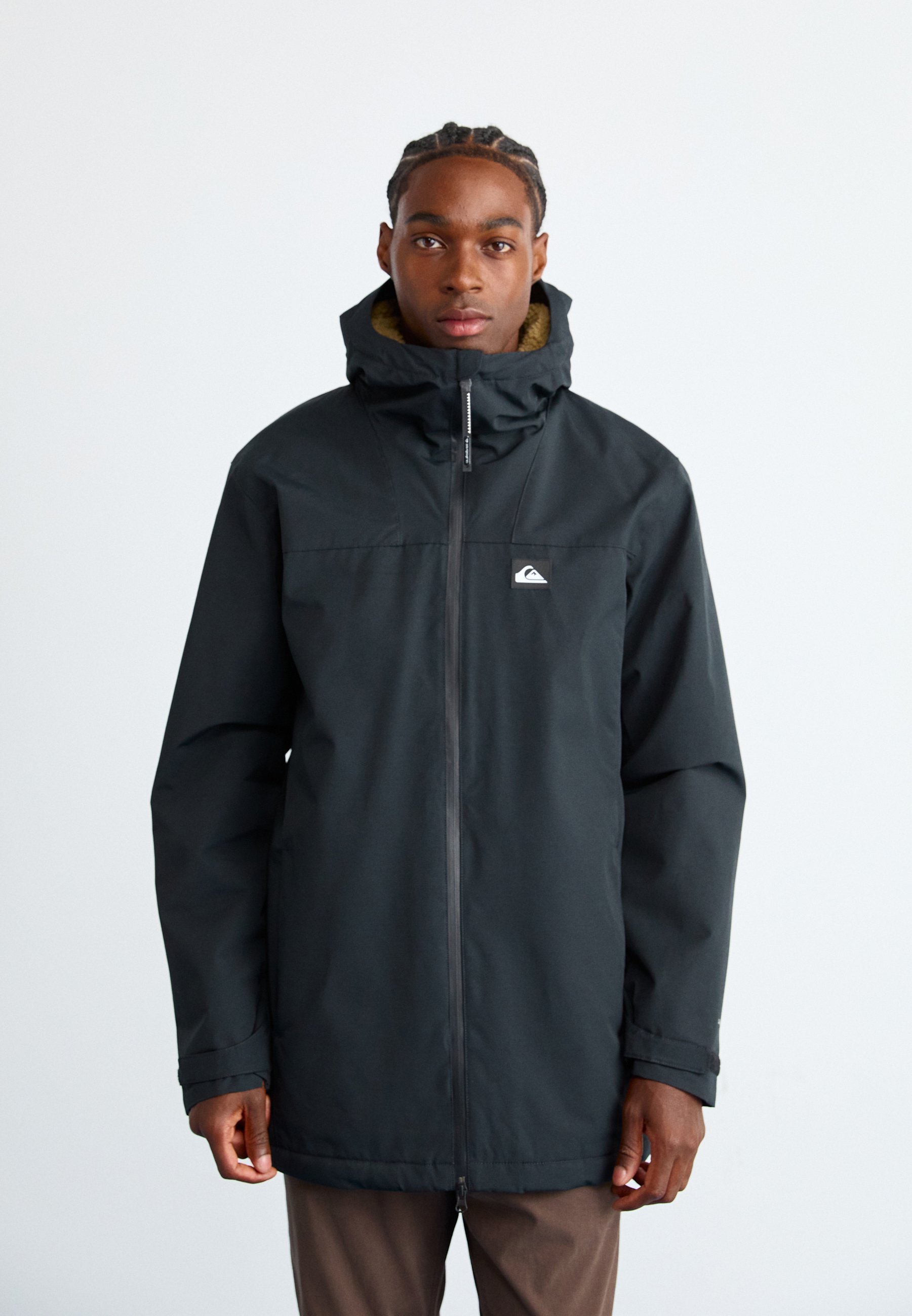 Quiksilver OVERCAST - Veste imperméable - noire