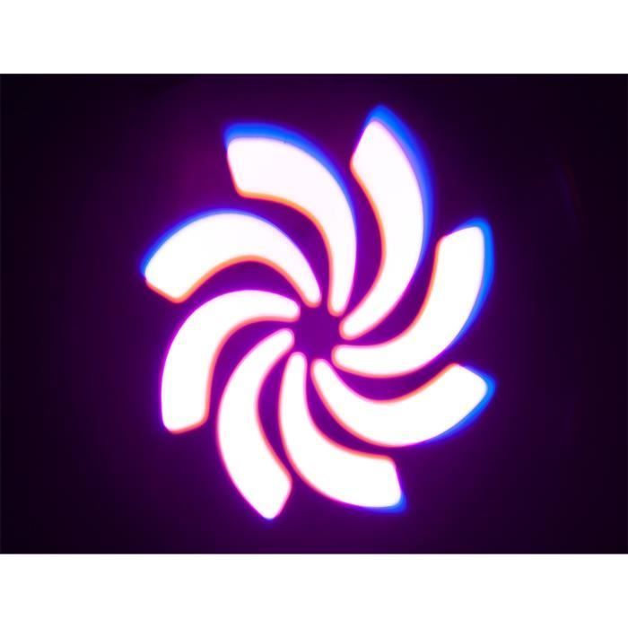 PARTY LIGHT & SOUND PARTY-SPOT7 Lyre DMX à LED Blanche 10W