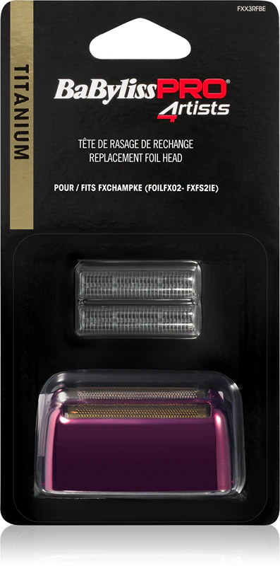 Lâminas de reposição para lâmina e cortador BaByliss PRO LoPro FX Duo Chameleon (1 unidade).