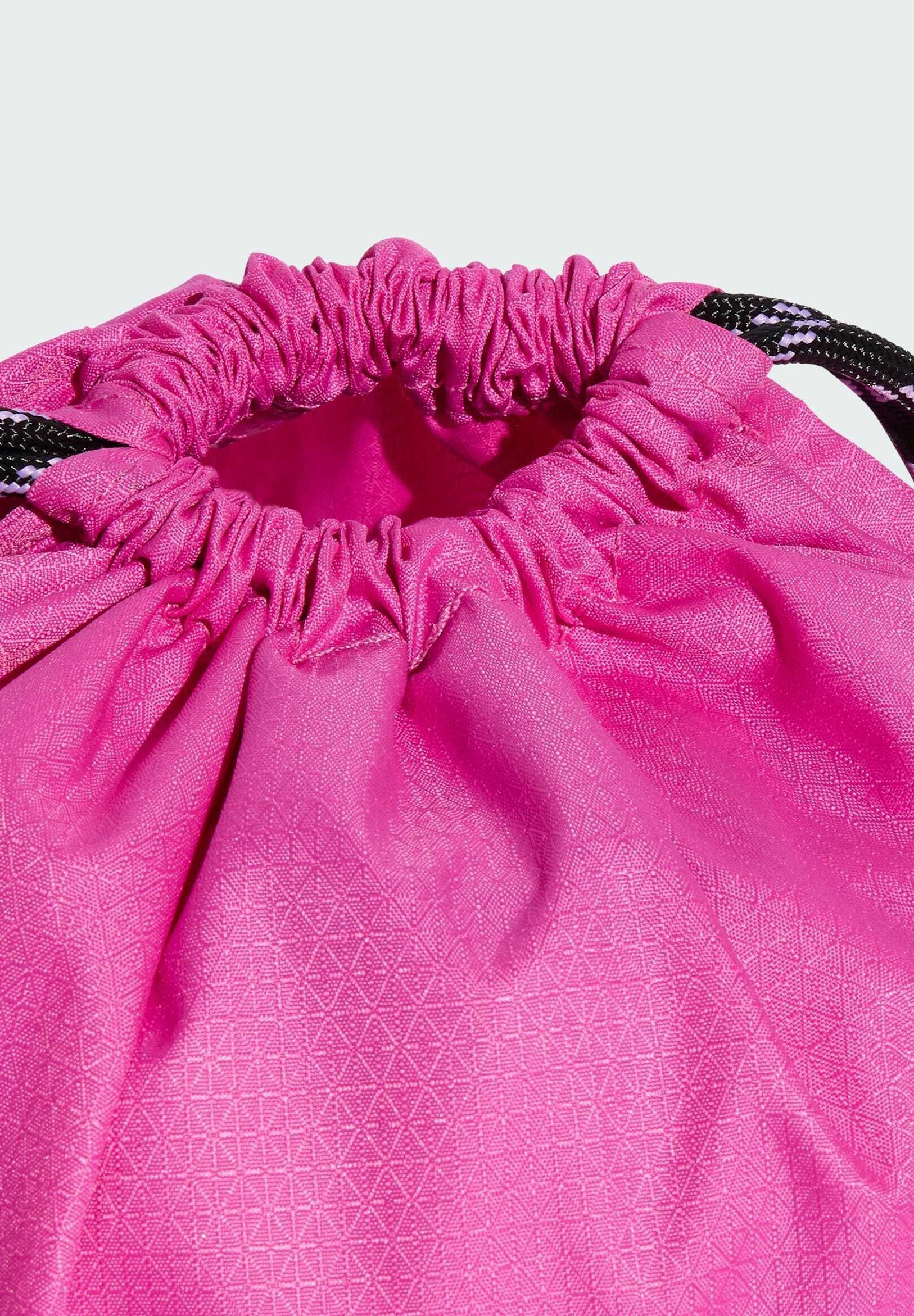 adidas Sportswear sporttas met trekkoord - helder fuchsia/zwart