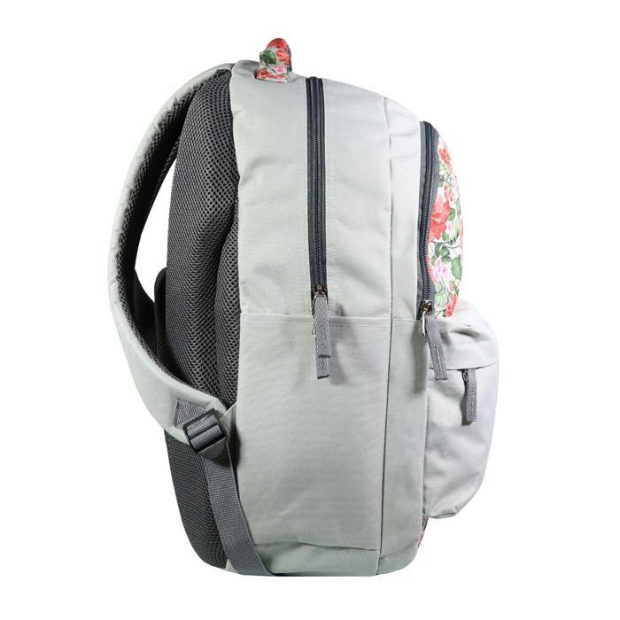 Mochila BAGTROTTER Offshore de 2 compartimentos, flores grises