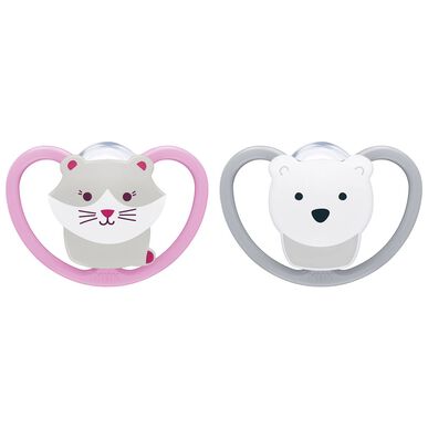 Nuk Space Chucha 6-18M 2 enheter 2 enheter