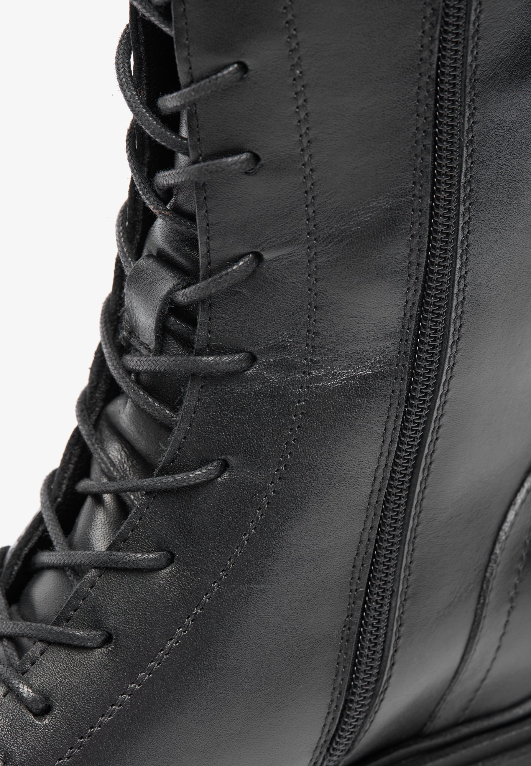 Zign LEDER - Schnürstiefel - schwarz