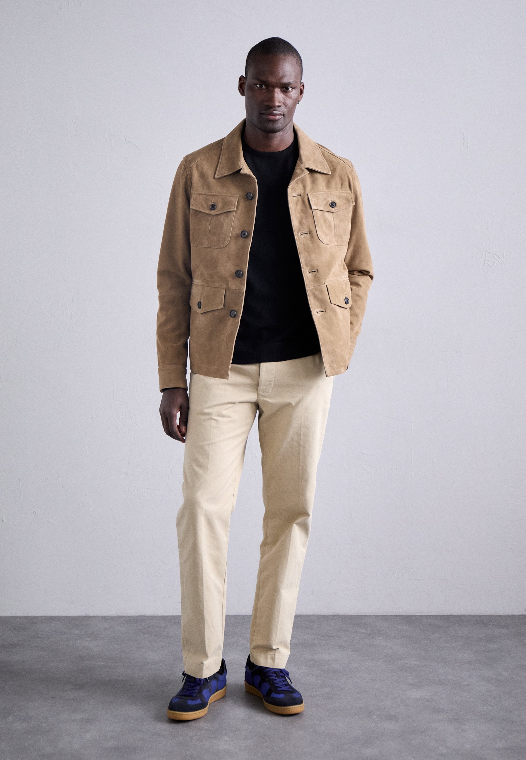 Tiger of Sweden LANE – Lederjacke – Waldblätter