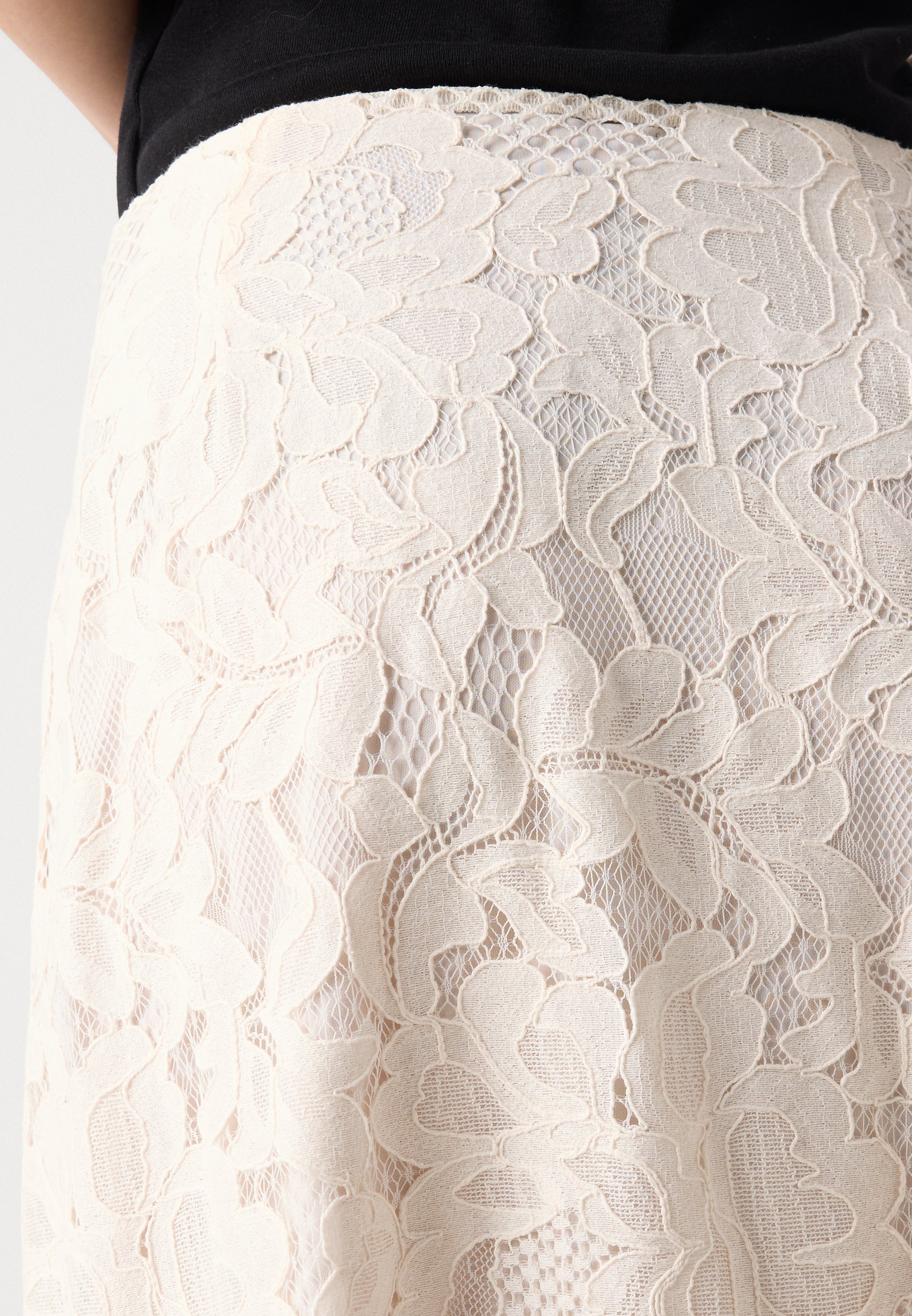 Lindex SKIRT AINO - Maxirok - lichtbeige