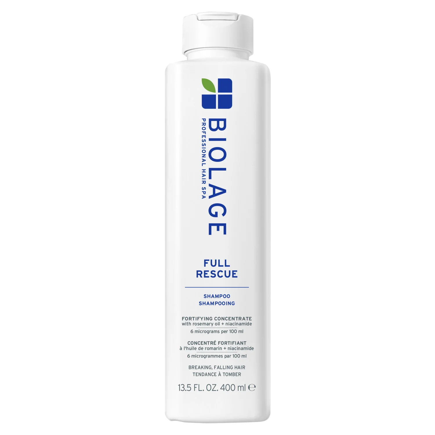 Full Rescue Shampoo - Shampoo Rinforzante, Shampoo Anticaduta, Shampoo Ridensificante
