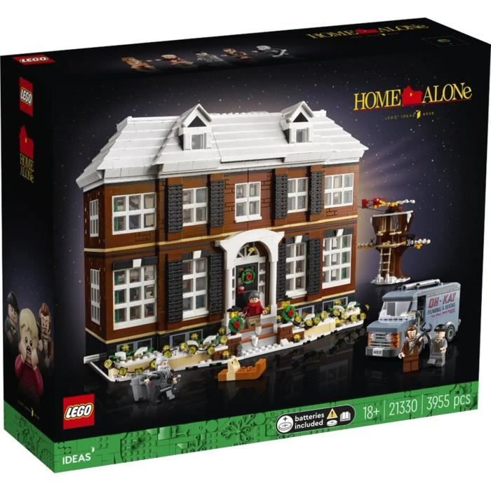 LEGO® 21330 Cdiscount Ideas Eksklusivt Home Alone! Sæt til voksne, Kevin McCallister husmodel