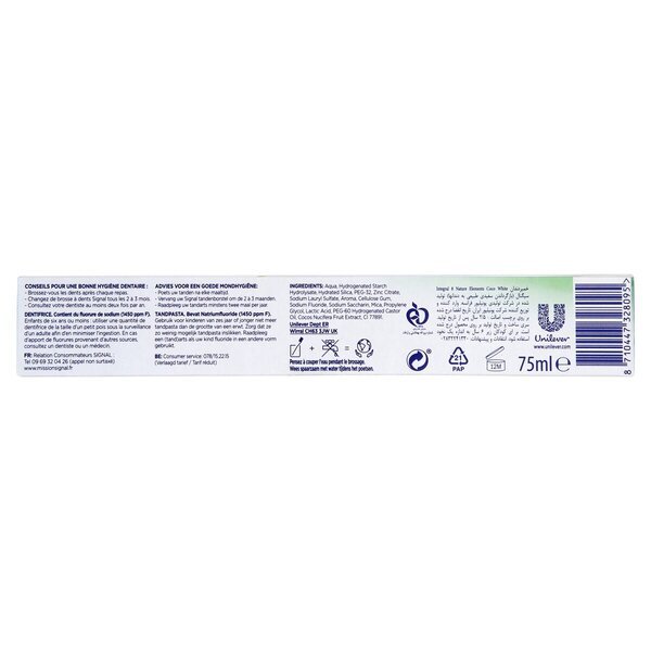 Signal Integral 8 Nature Elements Coco Tandpasta<br>75ml