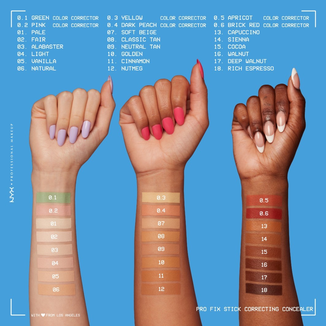 NYX Professional Makeup Concealer Pro Fix Stick – 1,6 g