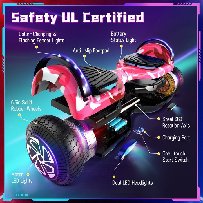 Hoverboard eléctrico de 6,5