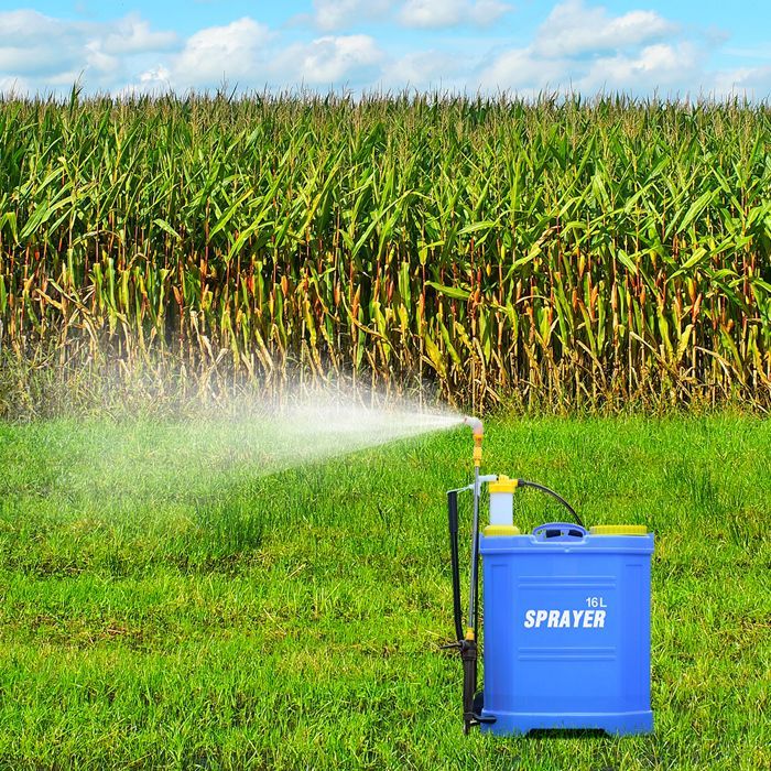 MIPAN.Pulvérisateur à Dos,Pulvérisateur à Pression 16L Pulvérisateur à Dos pour l'entretien des Plantes, Les pesticides - Bleu