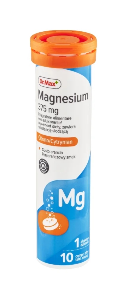 DR. MAX Dr. Max Magnesium 375 mg 20 tb Αποτελεσματικό συμπλήρωμα διατροφής μαγνησίου