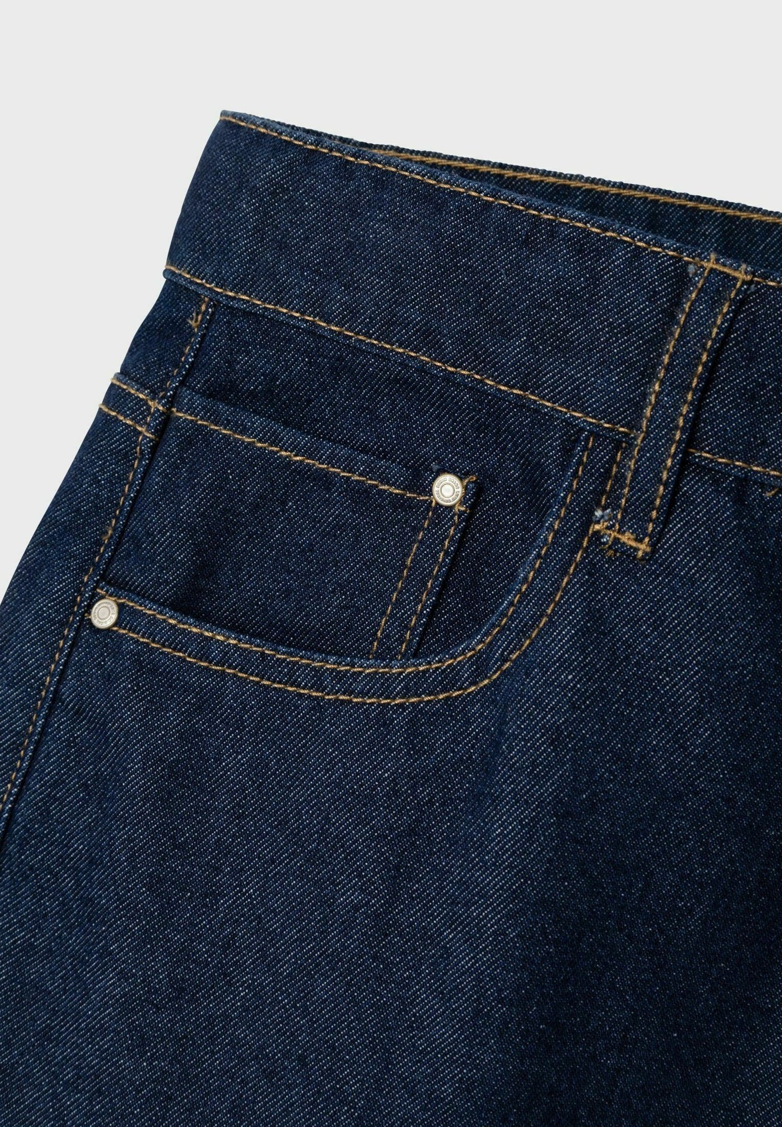 Jeans LMTD a gamba dritta - denim blu scuro