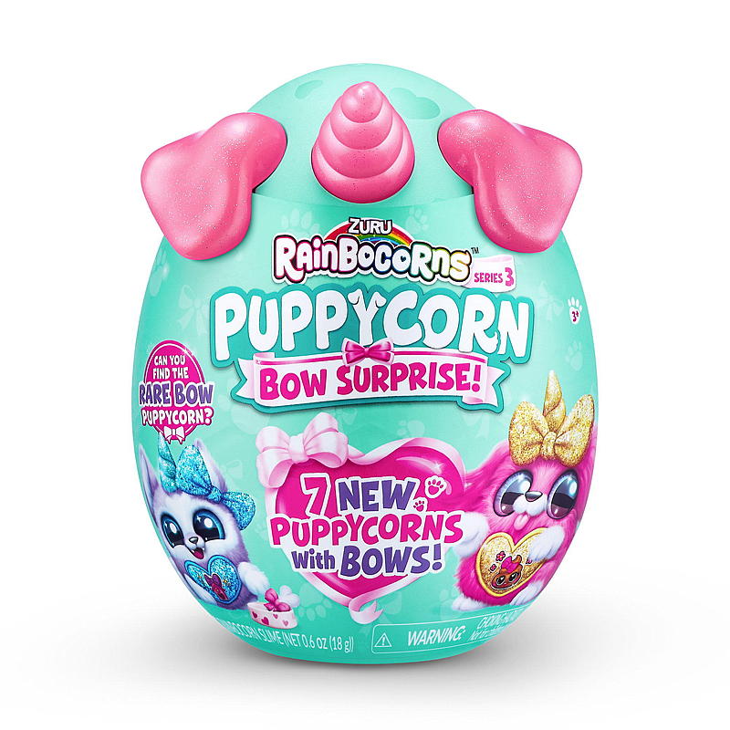 Rainbocorn Puppycorn Rosett-överraskning, S6