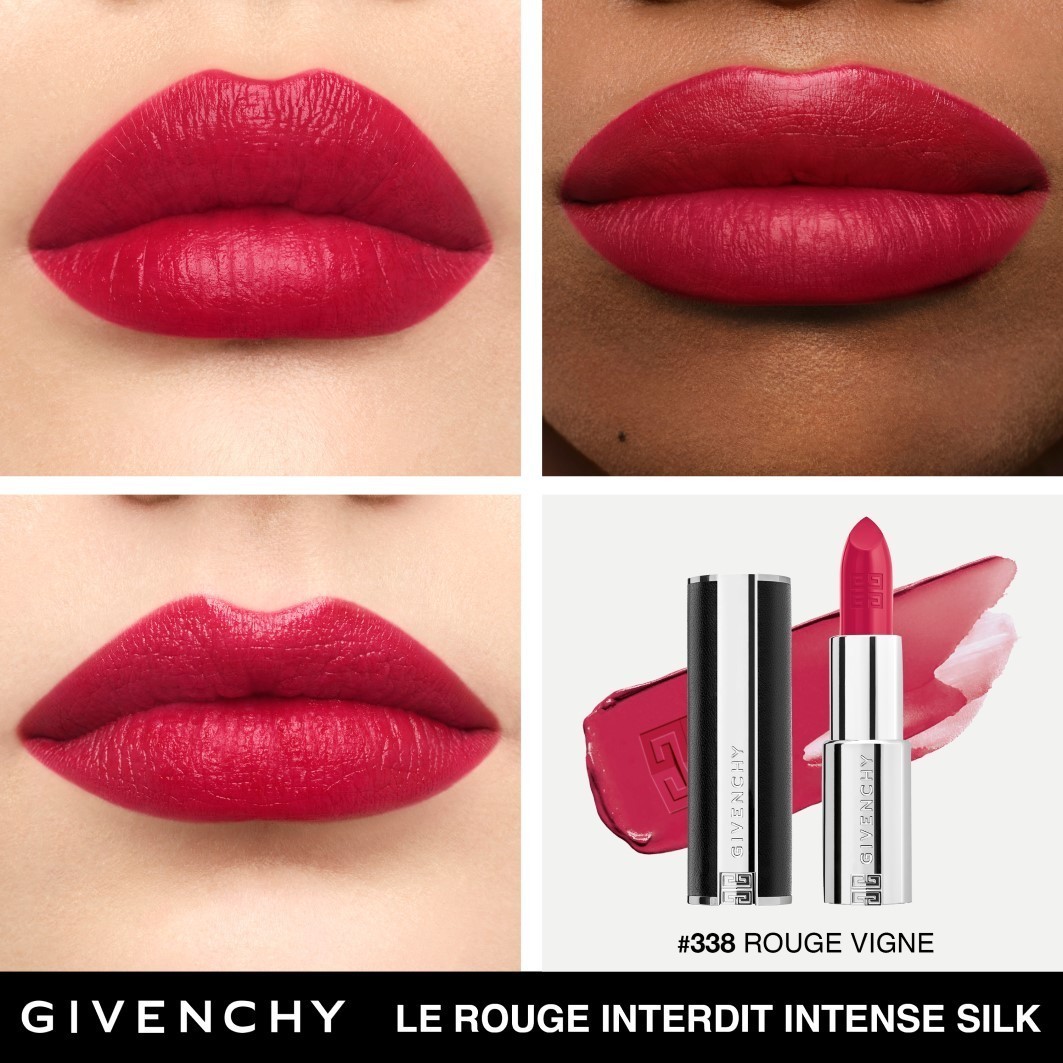 Givenchy rúž Le Rouge Interdit Intense Silk - 3,4 g