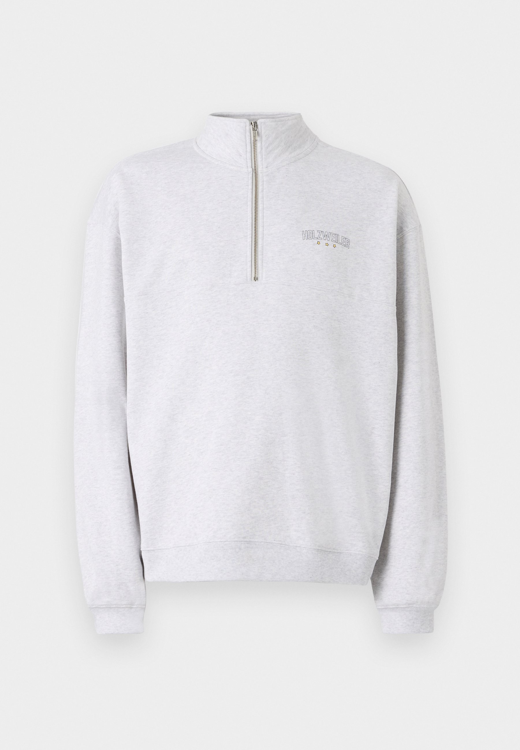 Holzweiler MEZZANINE HALF ZIP UNISEX - Sweatshirt - grijs