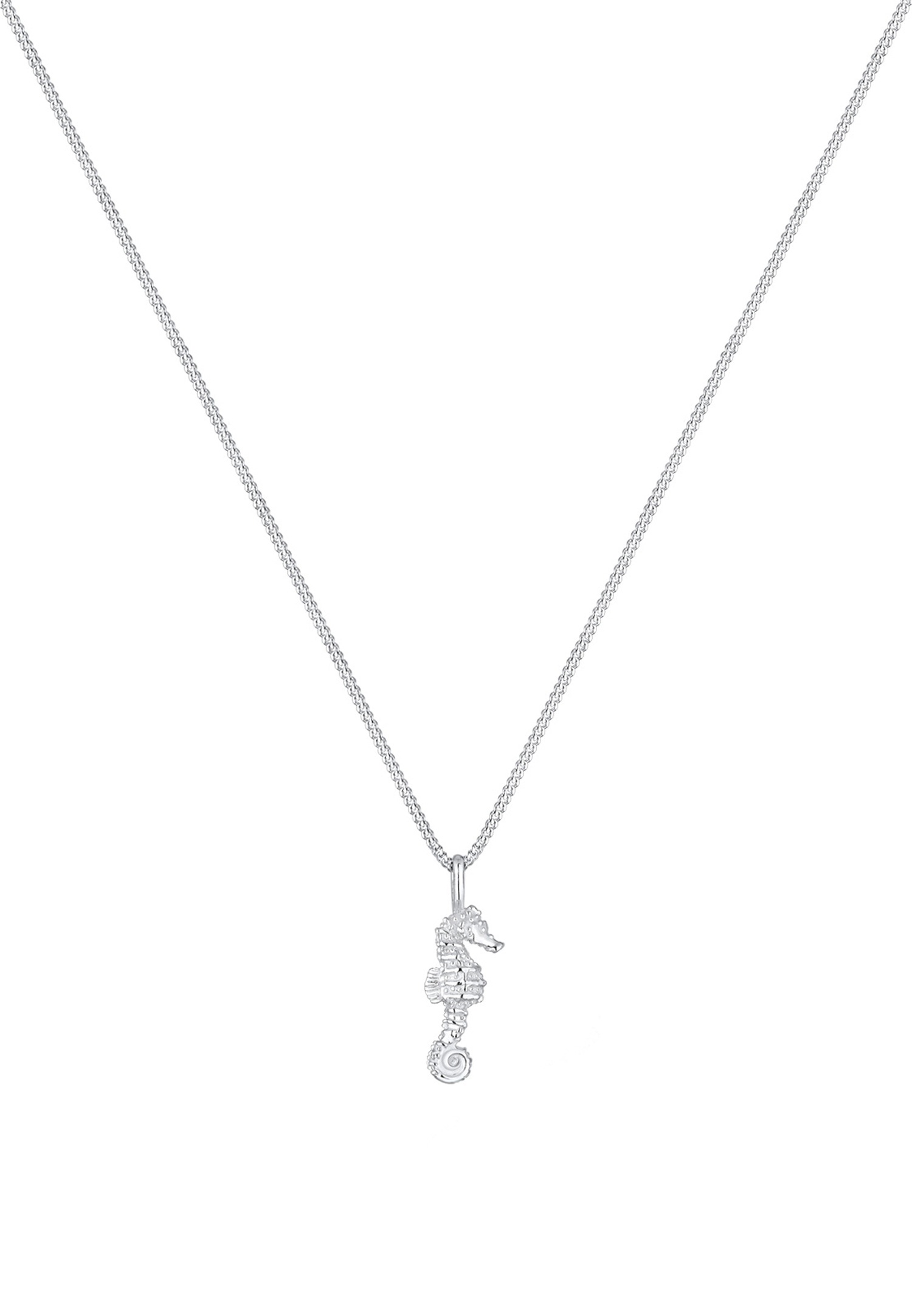 Elli Femme Pendentif Hippocampe Maritime - (925/1000) Argent