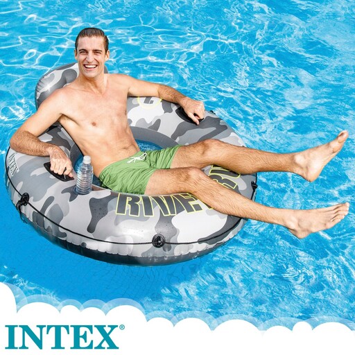  Napihljiv obroč Intex Camouflage