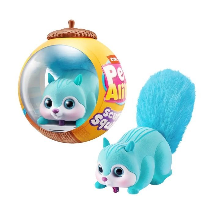 Peluche interactive Zuru France Pets Alive Scurry and Run Squirrel capsule Modèle aléatoire