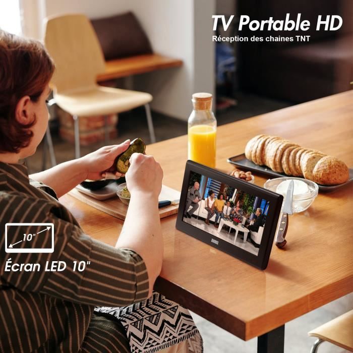 Televisor portátil de 10