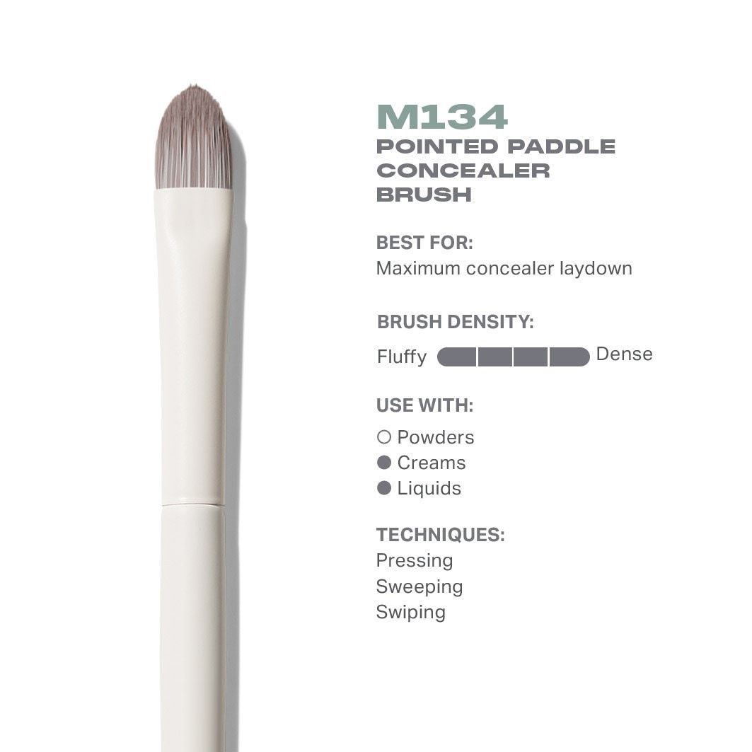 Morphe Concealer Brush M134, zúžený štetec na korektor – 1 kus