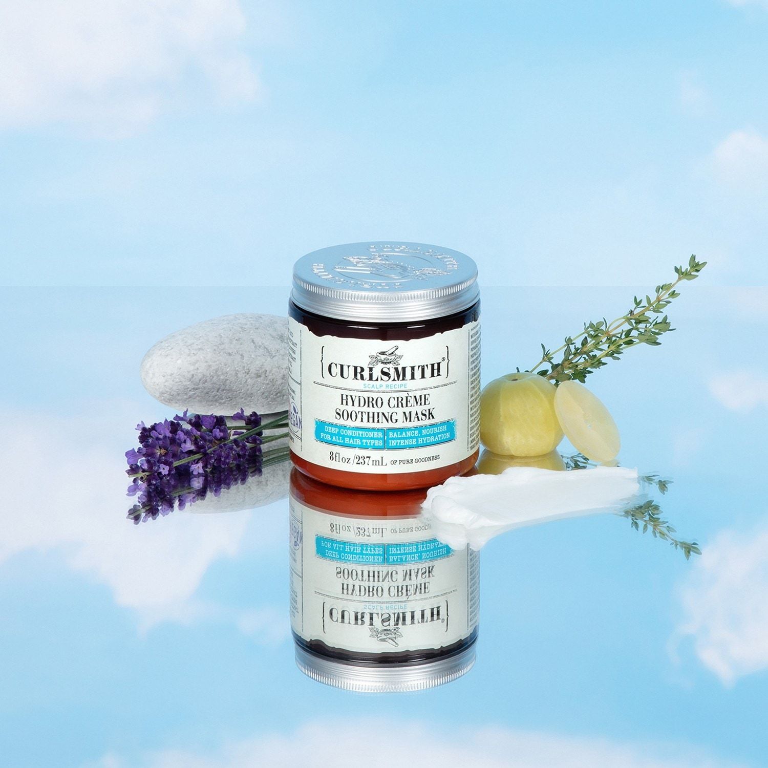 Curlsmith Hydro Cream маска за косу – умирујућа маска – 237 мл