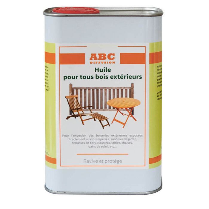 Huile de protection pour bois extérieur