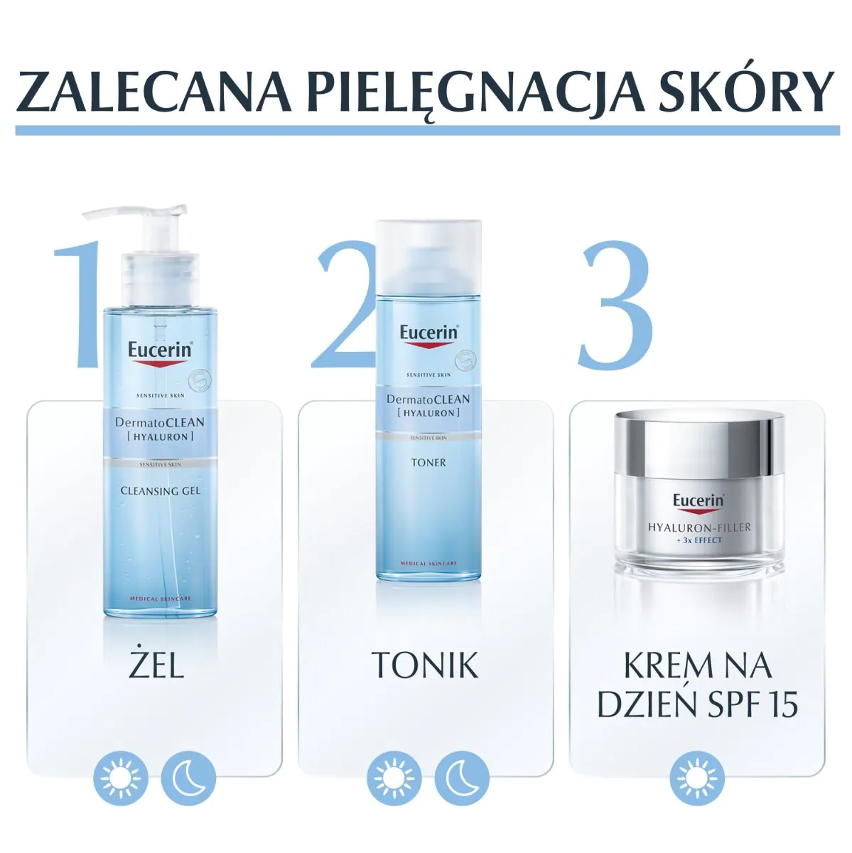 Eucerin Dermatoclean Hyaluron Tonik oczyszczający do twarzy