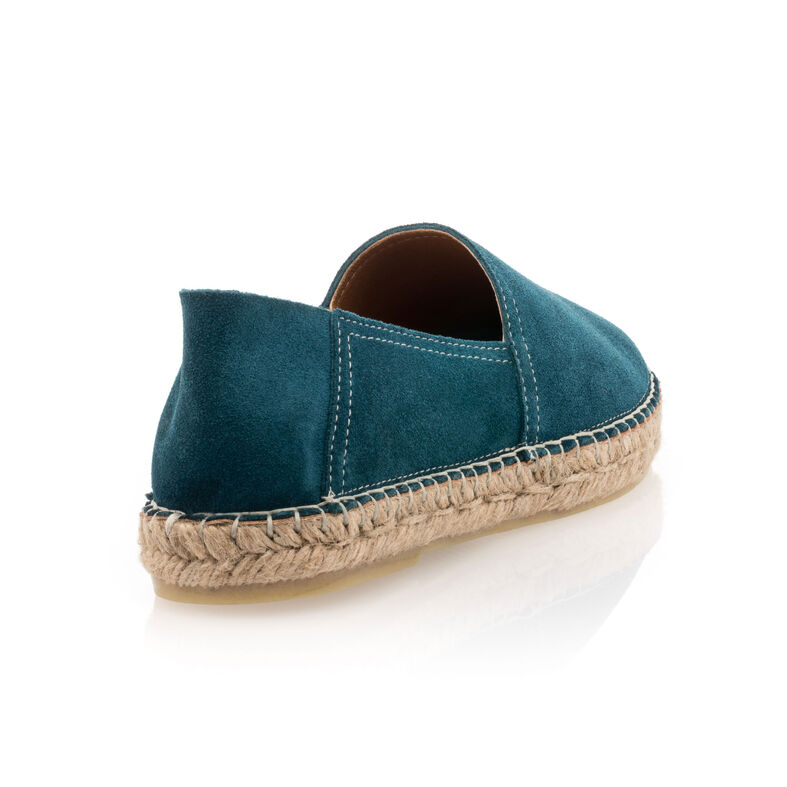 Grüne Damen-Loafer/Bootsschuhe