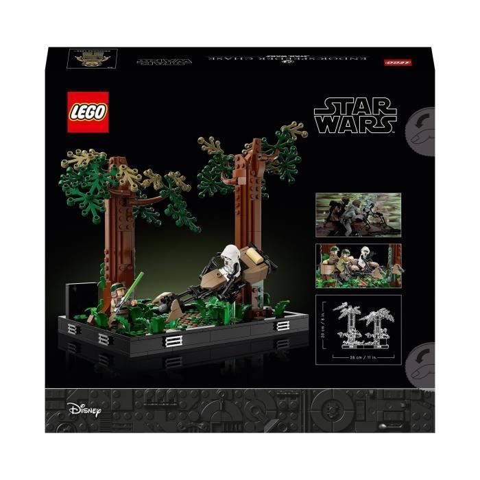 LEGO® Star Wars 75353 Speeder Chase Diorama op Endor, met Luke Skywalker