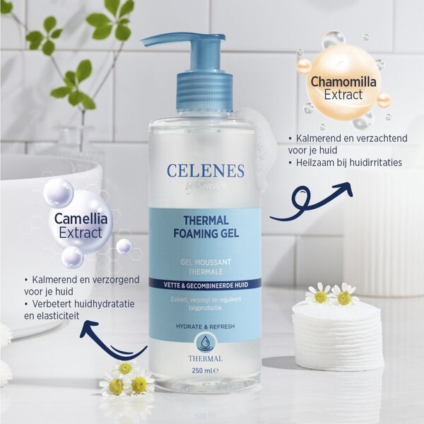 Celenes By Sweden термални пенасти гел<br>250ml - Масна и комбинована кожа