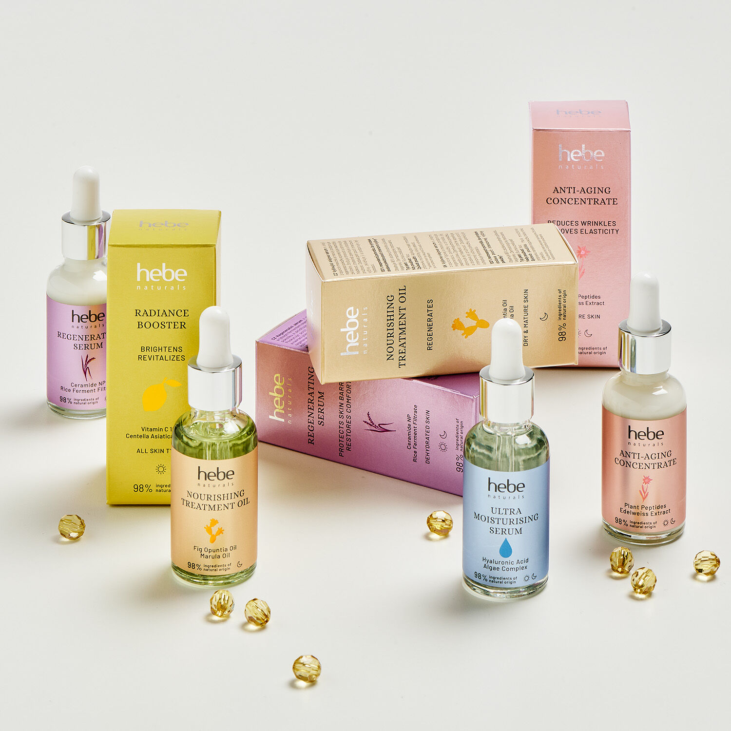Hebe Naturals nostiprinošās eļļas eliksīrs