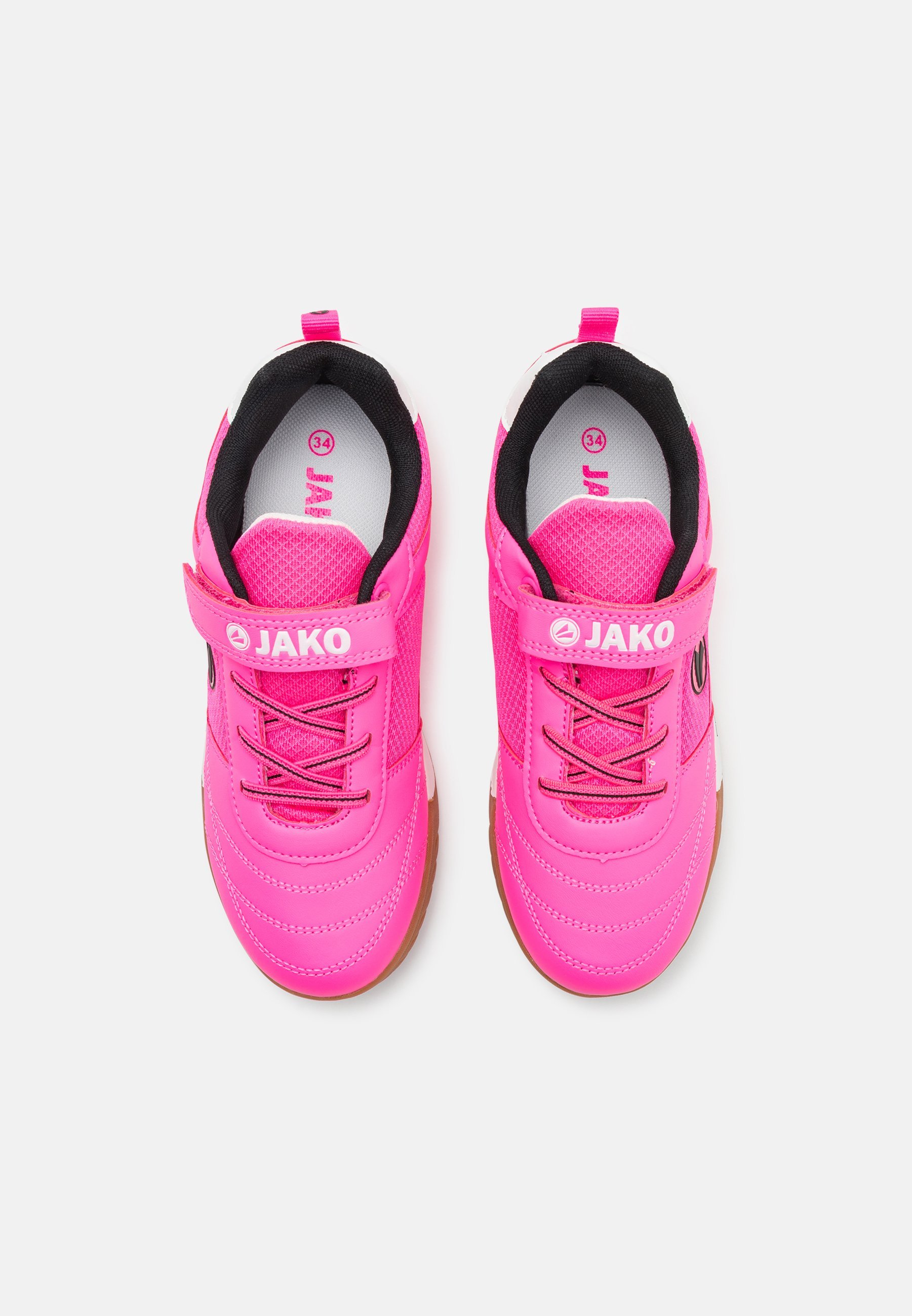 JAKO WINGER UNISEX - Scarpe da tennis multi-campo - rosa neon/nero intenso