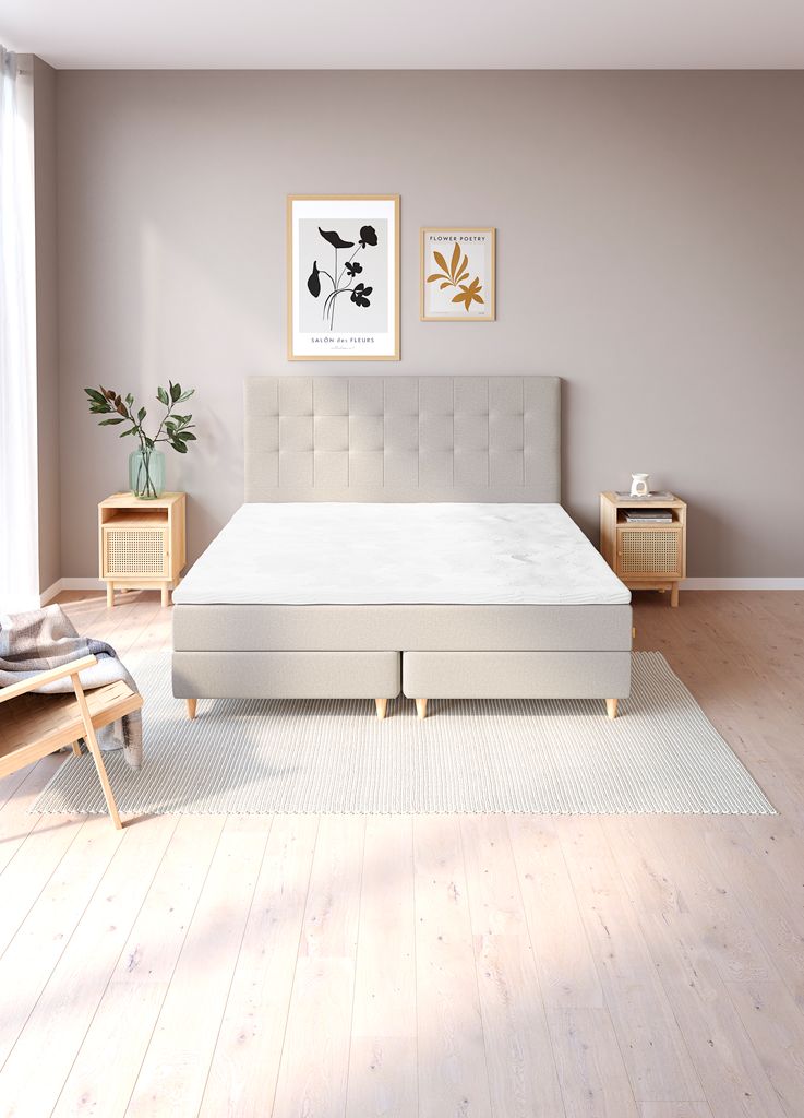 NEVLA GC5 zlatni kontinentalni krevet 150x200 NEVLA GC5 pijesak-91 DREAMZONE
