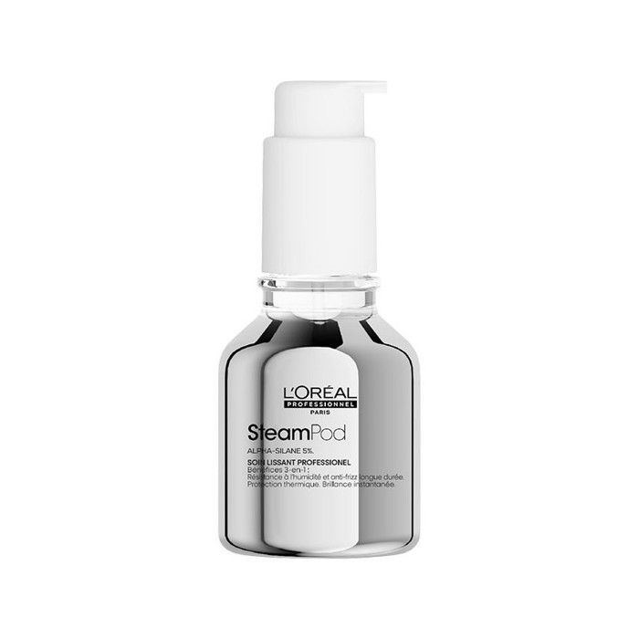 L'Oréal Professionnel Professional Smoothing Treatment for Steampod - Heat-protective treatment enriched with Alpha-silane - 50ml